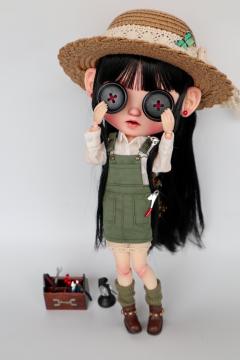 媛媛改娃
2016年第一只blythe小布改娃
2019年开