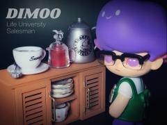 DIMOO又出新系列啦~这次的系列叫社会大学,各种职业造型都