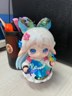 这款绿色的Ruby拍照好看，但无法站立，放手就倒的状态。。相
