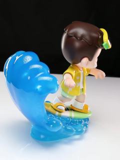 
  夏日炎炎，做个月沁柠之夏。造型复刻了大娃的造型，头部使