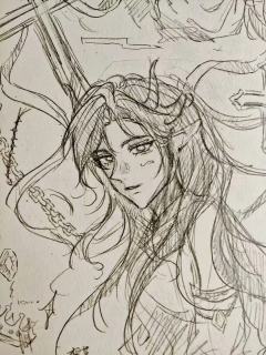 P1是一年前的一个双女漫画( ･⊝･∞)
P2-P4是后面闲
