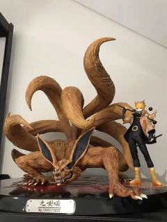 Megahouse这款九尾妖狐是真的帅到失语！实物站高约45