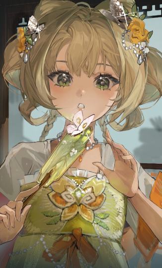 以影像之（（？仿了官插的画风画了我流苏芙比古风＞＜！