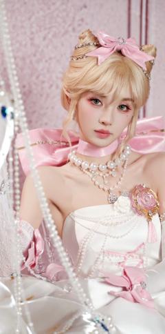 田曦薇cos的和平精英角色好米！一只高傲小猫咪，太好看了！（