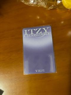 itzy黄礼志柴郡猫Cheshire小卡#itzy小卡 #i