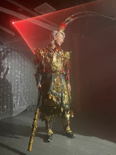 不愧是上海最帅🐒 山鬼的石心巨帅 配合着声光电的演绎超酷