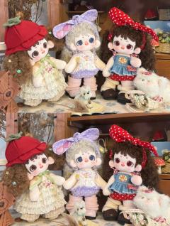 哇突然感觉回到了小时候给娃娃装扮的感觉，每一只都超级可爱。各