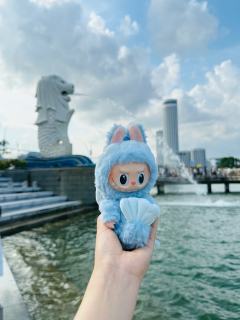 带着鱼尾狮labubu去鱼尾狮啦