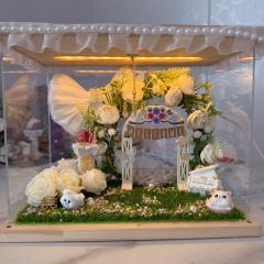 泡泡玛特结婚礼物摆件
娃娃是Rayan➕Anita粉红女郎 