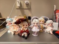 生日闺蜜送的端盒，太美了！第一次端盒抽到亲生隐藏，千金大小姐