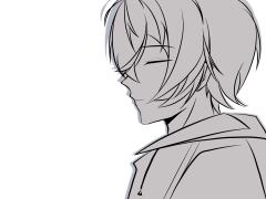 柏嘉木
练习侧脸，有些地方借助了模板
自设同人