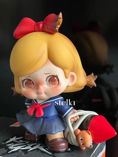 抽中了jotoys的kokosa新品体验官！开到了封面，学妹一点燃🔥，好可爱！大大的眼睛，很喜欢她眼睛的颜色，还有委屈屈的小嘴巴，超级萌！