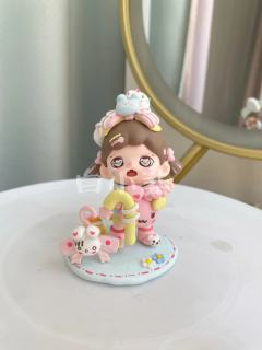 zoraa榴莲妹妹改娃开脑亮灯款家居兔