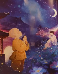“白魂煮酒赏青绘,浮香尤忆玄溯醉。”
“慢饮,慢饮~夜消执念