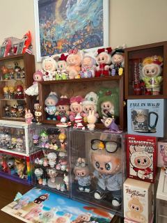 娃娃多的已经有一个盒子看不到了…
还有拉布布mega，中娃直