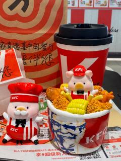是肯德基全家桶哦