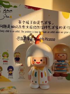 一发入魂了最喜欢的一只，真的太好看了，第一次用ai修图，好看