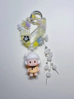 超绝编花流苏手机链！！！配垫片弹簧扣哦宝贝们