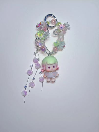 超绝编花流苏手机链！！！配垫片弹簧扣哦宝贝们