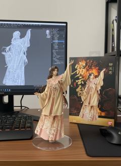朱懿安,把柳送君做成手办。朱懿安,莫让明珠垂泪,莫让此情追忆