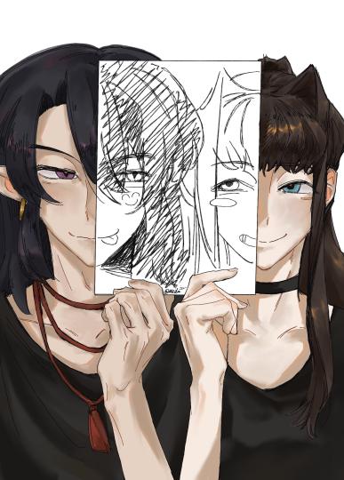 模版！