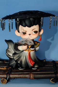 Rayan国风侠客改娃『墨』
青峰如黛，碧水无痕，一叶木筏自