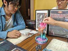 【闲暇时的桌游馆跑团活动体验战报】
很可惜，没能体验到满配的