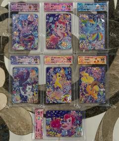 全套CCG评级个性化角色专属标签(已绝版),且评级编号为7连