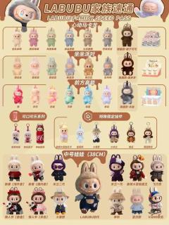 labubu宇宙图鉴
labubu家族图鉴，一图看懂精灵天团