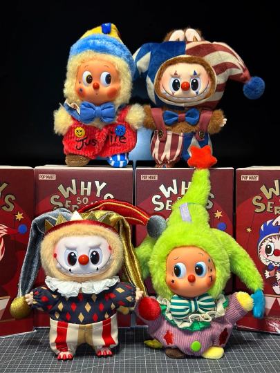 大隐藏月影假面、小隐藏泡泡糖、抛球小丑