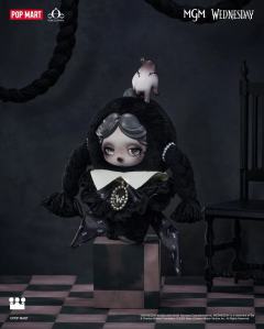 SKULLPANDA x WEDNESDAY PLUSH (