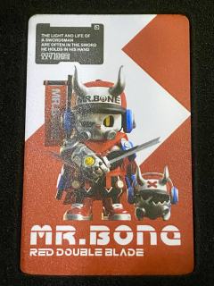 Mr Bone骨头先生与DFL联名款-双刀剑客
 超帅超Co