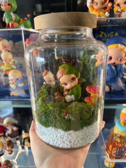 当然是把她塞到密封罐里啦 还有钥匙扣 时钟