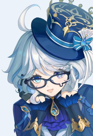 芙宁娜生日快乐！其实是明天，但是明天还有明天的！