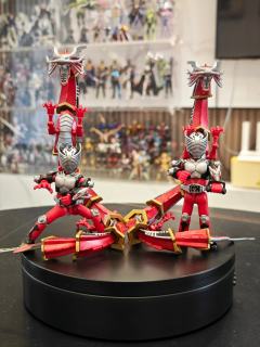 布鲁可龙骑，2条龙可以双拼一起