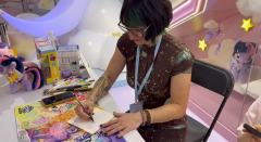 第二次遇见了我可爱的Sara Richard画师亲笔画的中秋