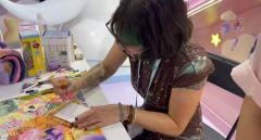 第二次遇见了我可爱的Sara Richard画师亲笔画的中秋