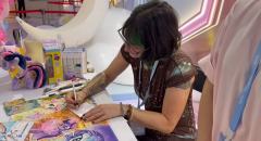 第二次遇见了我可爱的Sara Richard画师亲笔画的中秋