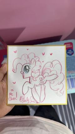 第二次遇见了我可爱的Sara Richard画师亲笔画的中秋