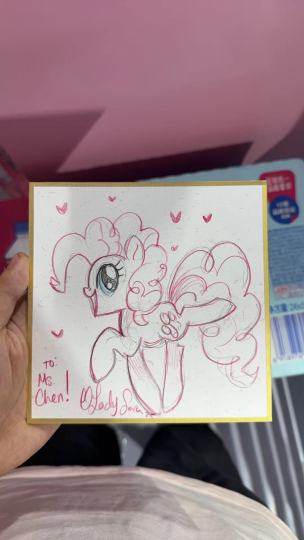 第二次遇见了我可爱的Sara Richard画师亲笔画的中秋礼物：大碧琪😝😍😎🥰🥳🤩