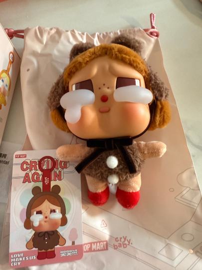 第一次买crybaby 怎么说呢 一端6个就喜欢一个 其他都不咋喜欢😭