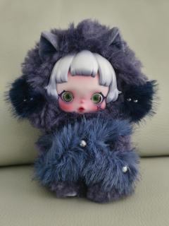 SKULLPANDA不眠剧场 实物来啦！恶犬真的太精致了 头