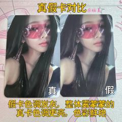 【柳智敏小卡鉴别帖第1期——speed版墨镜柚】
连专卡都造