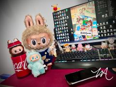 拉布布38cm大娃之【黑皮】❤️入手

太喜欢了，没有一丁点