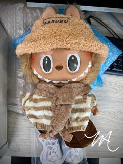 拉布布38cm大娃之【黑皮】❤️入手

太喜欢了，没有一丁点