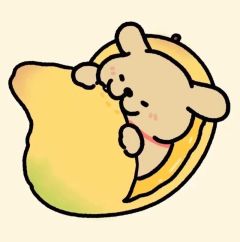 线条小狗可爱的头像来了