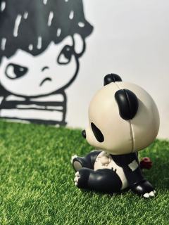 低于原价收的小野人偶熊猫真的很香！太喜欢了～
可玩性也不错！