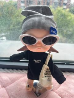 运气爆棚福袋抽中，特别可爱，拽拽的，之前在泡泡买的elsa，