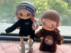 运气爆棚福袋抽中，特别可爱，拽拽的，之前在泡泡买的elsa，