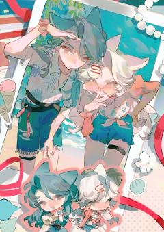 第一次画双人服设组合页能画成什么样